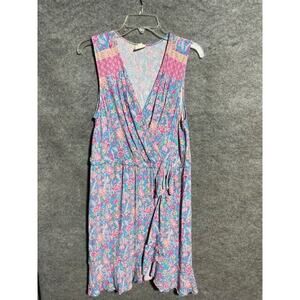 Plenty By Tracy Reese Dress L Floral‎ Boho Romantic Garden Party Cottagecore